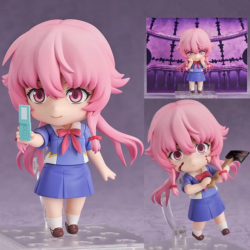 #2316 Mirai Nikki Yuno Gasai Anime Figure Pop Up Parade Future Diary Gasai Yuno Action Figure Collectible Model Doll Toys Gifts