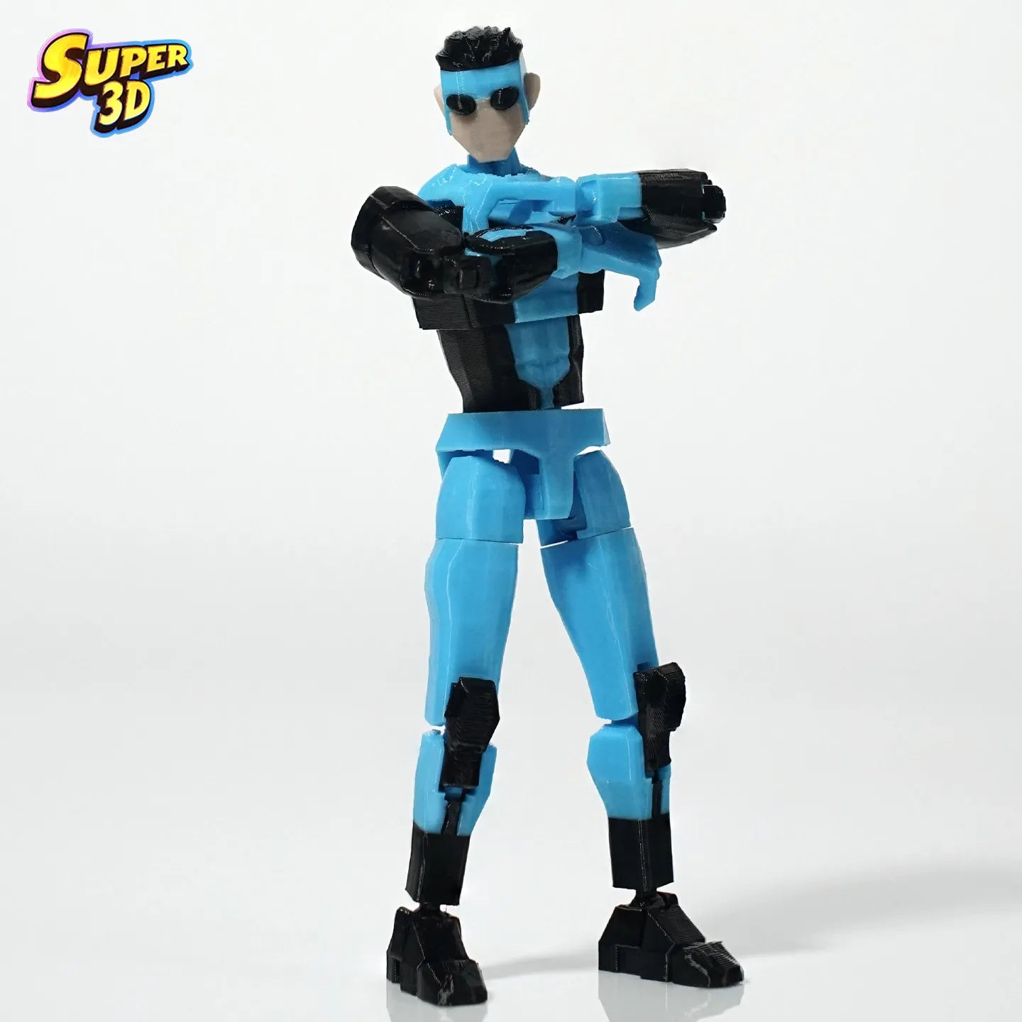 Super 3D 3D Printed Knee Pads Mark No Kneepads Invincible Invincible Boy Dummy13 T13 Multi-Jointed Shapeshift Action Figure Toys