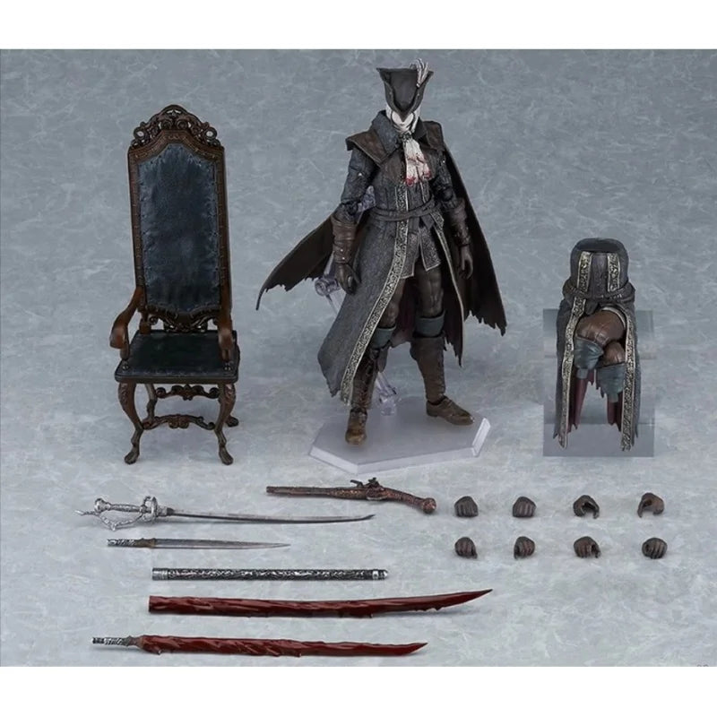 Bloodborne Lady Maria of the Astral Clocktower Action Figure Posable Model with Rakuyo Weapons Collector's Edition Gift