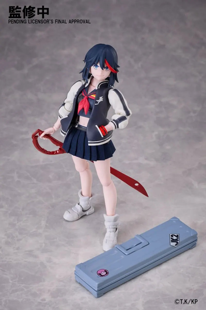 In Stock Aniplex BUZZmod Matoi Ryuuko Movable Model Toys 1/12 Scale Action Figure Kill La Kill