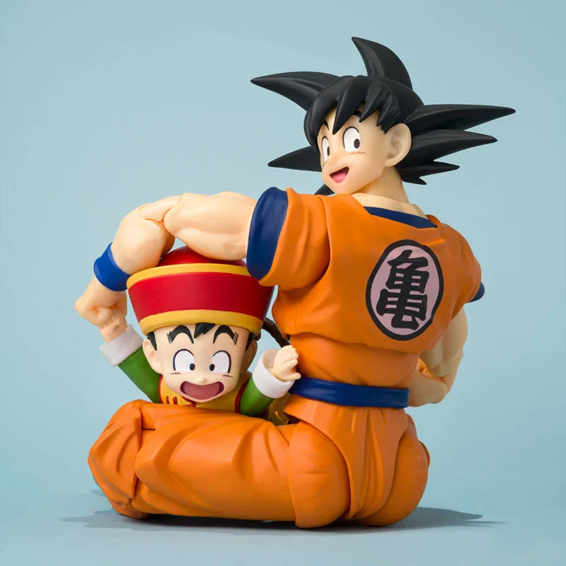 Brand new In Stock BANDAI Original Box S.H.Figuarts DRAGON BALL SON GOKU SON GOHAN SHF Action Figure Model Toy Gift for Kids