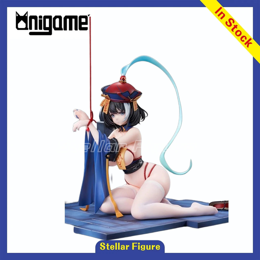【SF】In Stock AniGame AmiAmi Azur Lane Huajia Happy Festive Zombie Night 1/6 Scale Figures Model Collection Gift