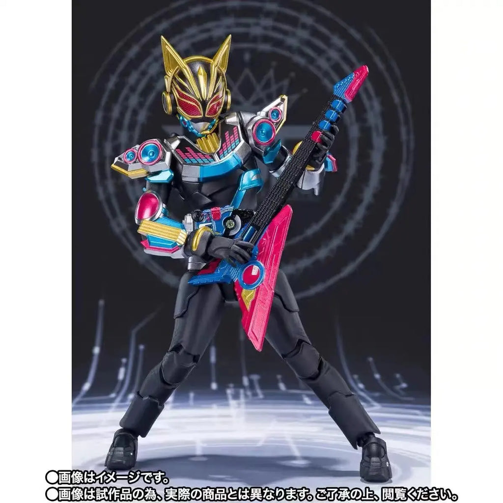 SHF Authentic Kamen Rider Geats Movable Action Figure Magnum Form Anime Collection Model For Anime Enthusiasts In Stock