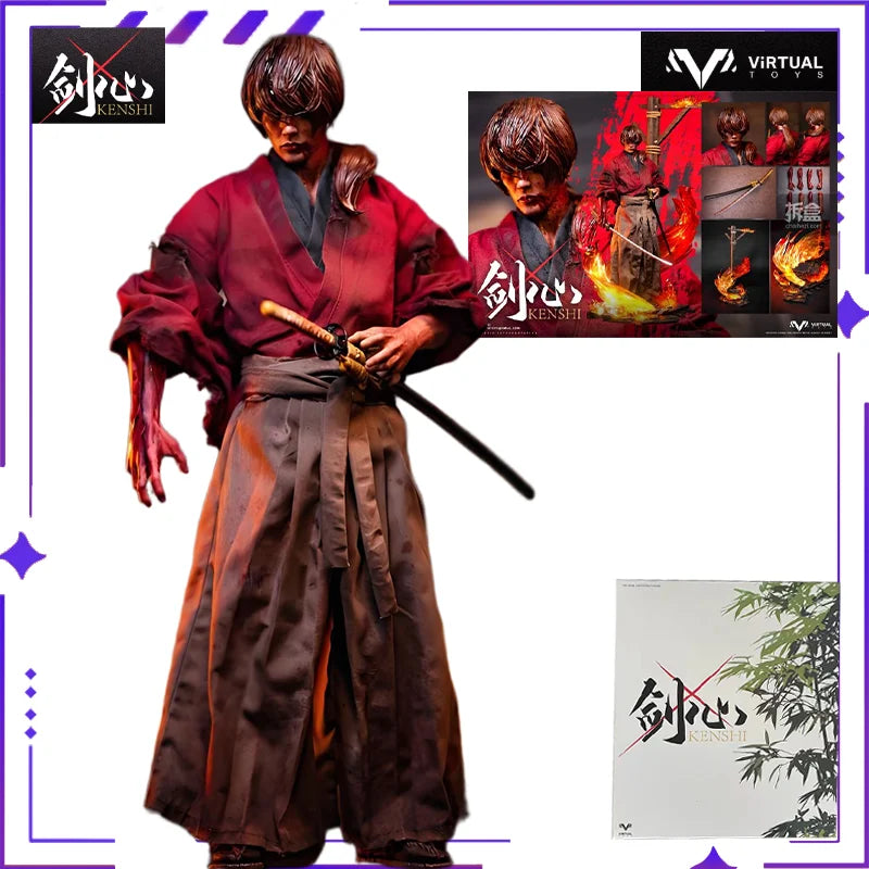 New Stock VTSTOYS KENSHI Original Langke Sword Heart Fei Village Sword Heart1/6movable Doll 12 Inch Model Toy As A Gift for Boys