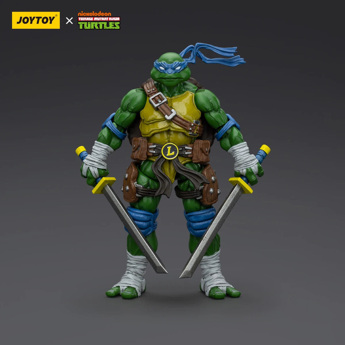 JOYTOY Ninja Turtles Soldier 18 Scale Action Figure Collectible Toy for Fans Shell Shocked Series in Stock