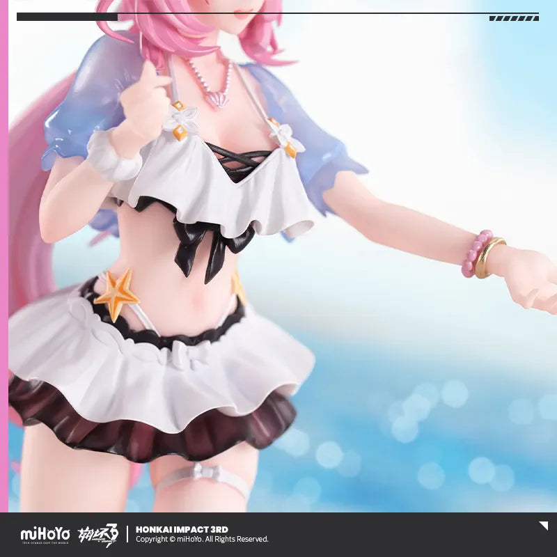 [Genuine] miHoYo Game Honkai Impact 3rd Elysia 1/8 Figure Summer Fairy Miss ver. Cartoon Doll Anime Accessory Cosplay Xmas Gifts