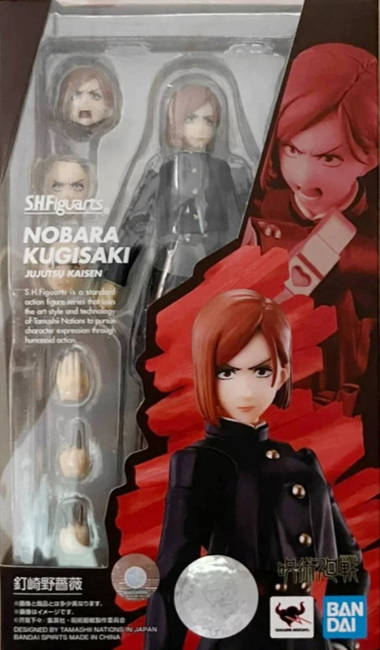 Bandai Original Jujutsu Kaisen Figure Gojo Satoru Itadori Yuji Fushiguro Megumi Kugisaki Nobara Anime Model Toy Gifts