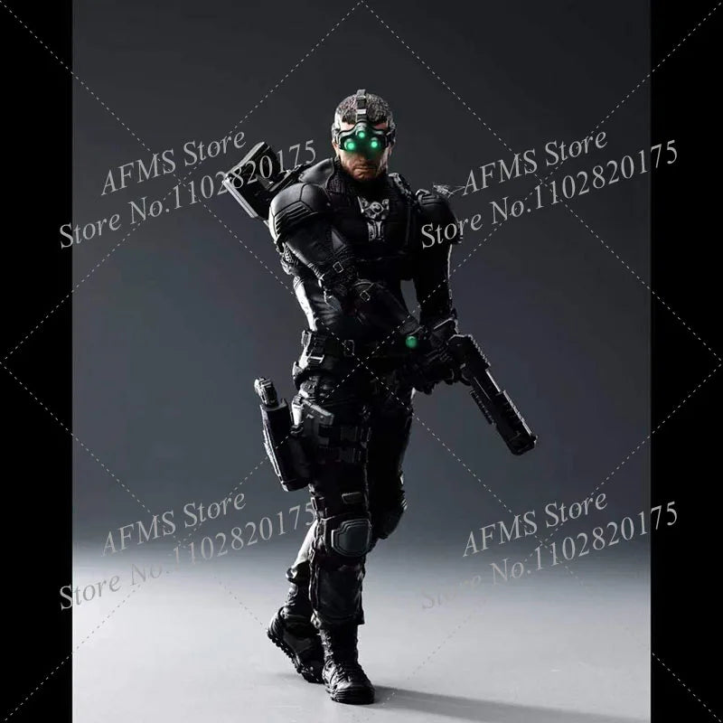 CCSTOYS 1/12 Scale Collectible Figure Figscript Sam Fisher Modern Game Combat Dolls Full Set 6Inch Men Soldier Action Figure Mod
