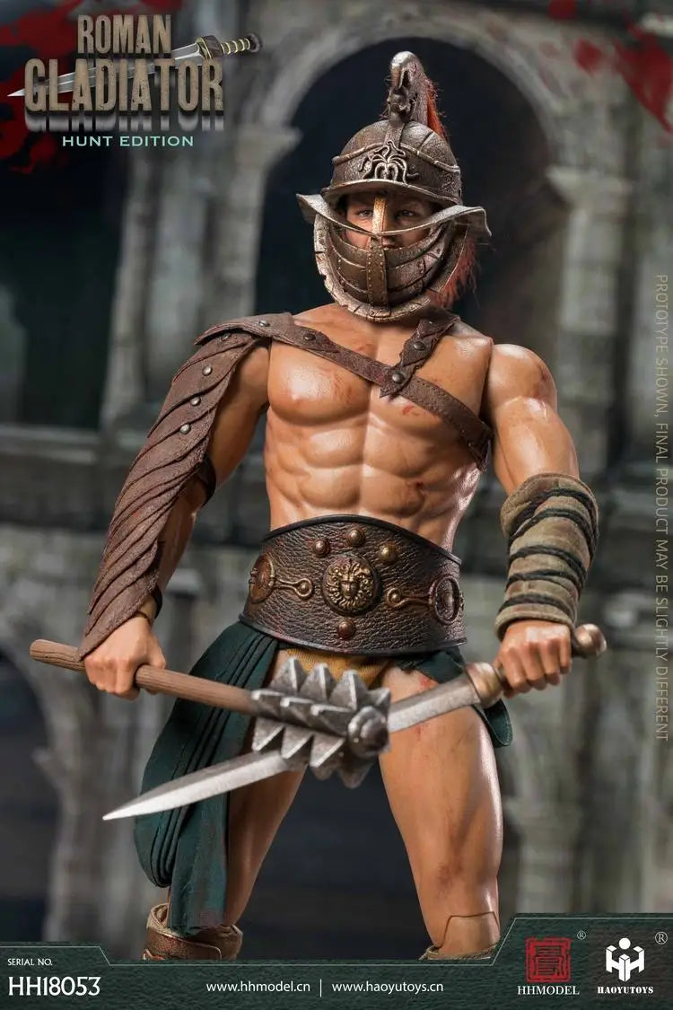 HHMODEL & HAOYUTOYS HH18053 1/6 Imperial Legion Roman Gladiators Hunting Edition Full Set 12'' Action Figure Model Toy In Stock