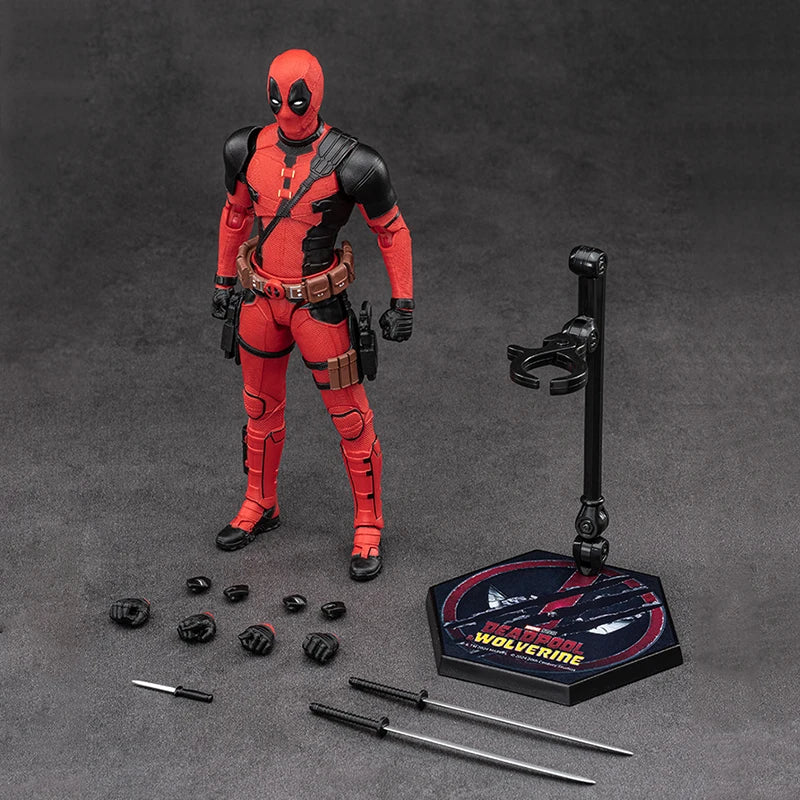 Нов ZD Toys Дедпул и Върколак Модел 7 инча 1/10 Екшън Фигурки Върколак Модел Дедпул Marvel Супергерои Колекция Модел Подаръчен
