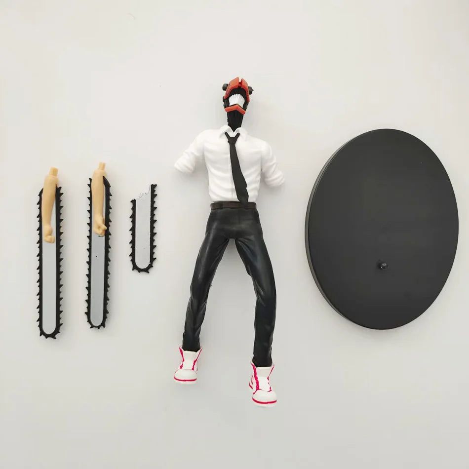 Anime Figure 15-18cm Chainsaw Man Power/Denji Action Figure PVC Noodle Stopper Figurine Adult Collection Model Toy
