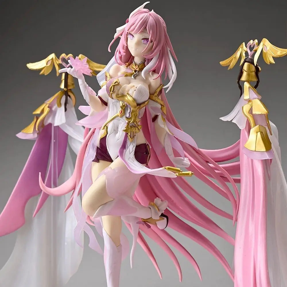 24cm Honkai Impact 3rd Anime Figurine Elysia Action Figure Pvc Model Gk Statue Collectible Toy Decoration Doll Children Gifts