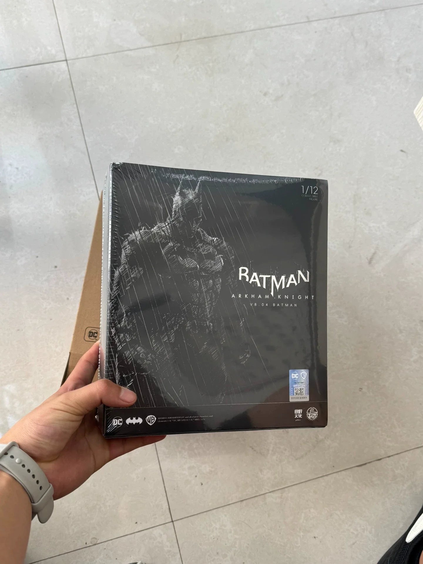 U-P-Finegures Batman Dark Nights: Metal The Batman Who Laughs DCC Model Action Figure Trendy Toys Desktop Doll Collectibles