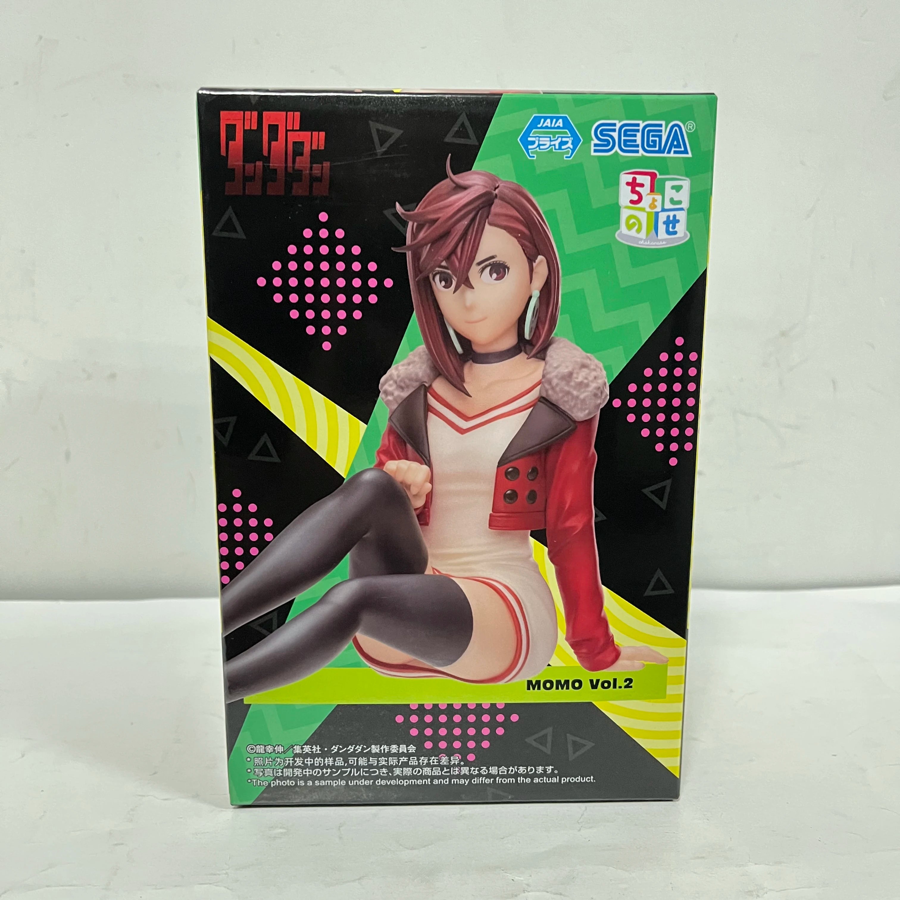 Original SEGA Dandadan Momo Seiko Anime Figure Toys Genuine Noodle Stopper Action Figurine PVC Model Collection Doll Gift