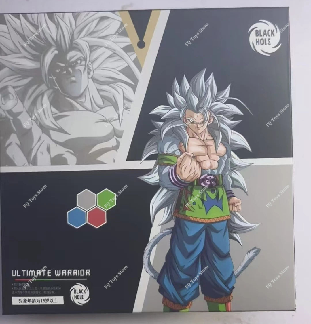 In Stock Black Hole Toys Dragon Ball AF SHF SSJ5 Super Saiyan 5 Goku Anime Figure Toy Collection Gift