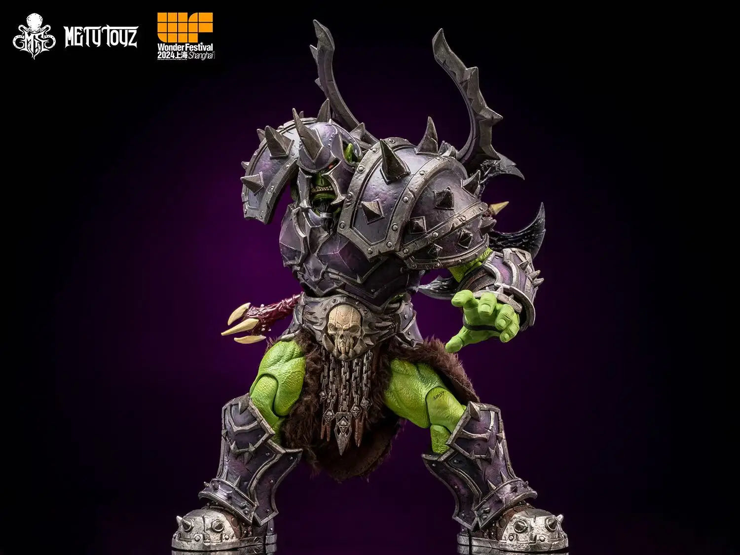In Stock Edition Metytoyz Original 1/12 Figure WOW Commander Classics Orc Warrior 20Cm Action Figures Models Toy Gifts Ornaments
