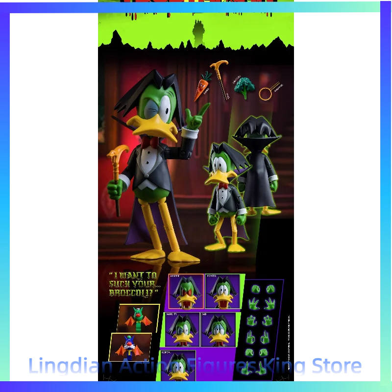 In Stock HAPPY CHILDHOOD The Vegetarian Earl The Adventures of The Strange Duck Action Figure Toy Collection Gift