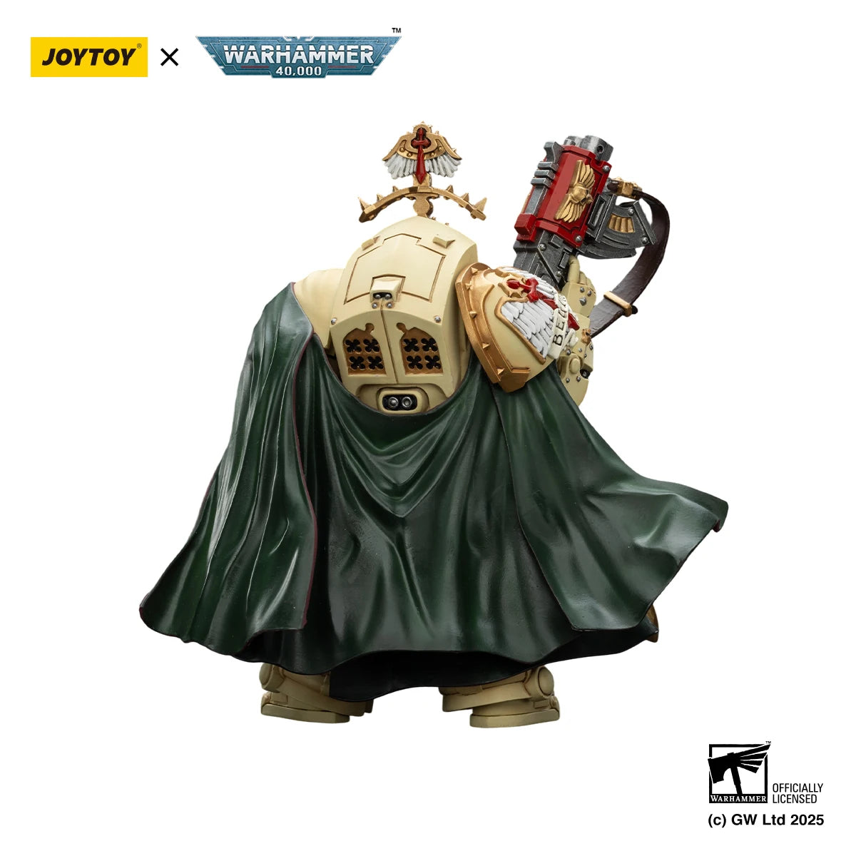 JOYTOY Warhammer 40k 1/18 Action Figures Dark Angels Belial Grand Master of The Deathwing with The Sword of Silence and Model