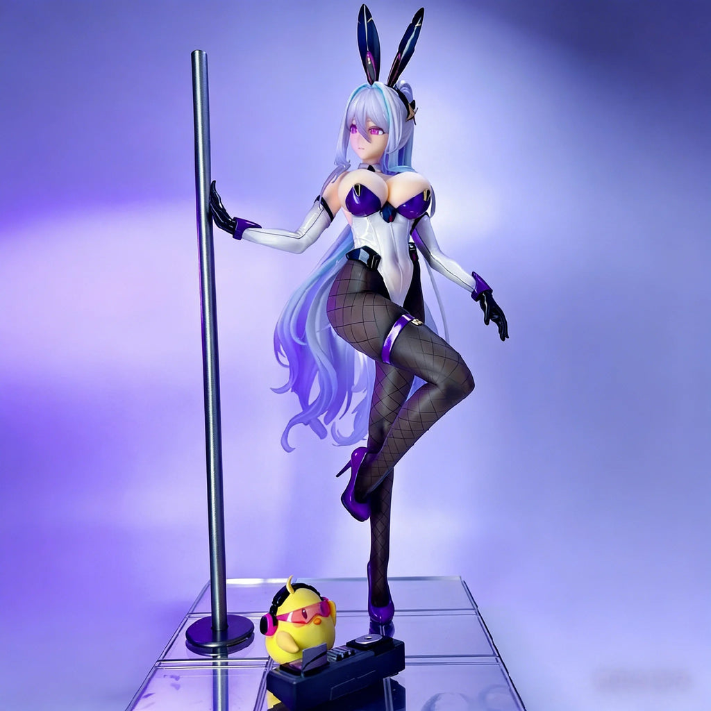 APEX Azur Blue Route Kearsarge Allnight Charge Ver. 1/7 Scale Figure Original Doll Model Ornaments Collection Toy Gifts