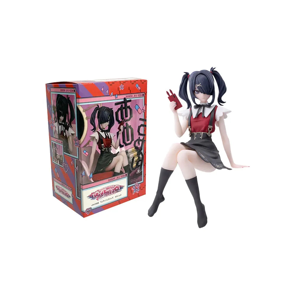 14CM Anime NEEDY GIRL OVERDOSE Small Seat Series Figure KAnge Standing Animation Model Toy Gift Collection Decoration Ornaments