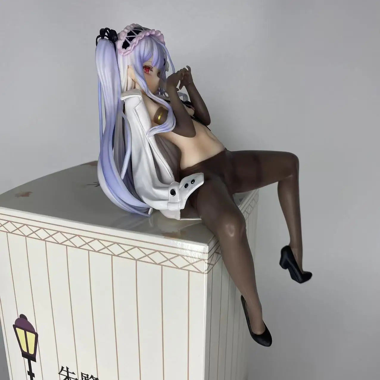 New Counter Current Tea Party Tokisaki Mio Beautiful Girl Anime Handmade Action Figures Desktop Case Decoration Ornament Gifts