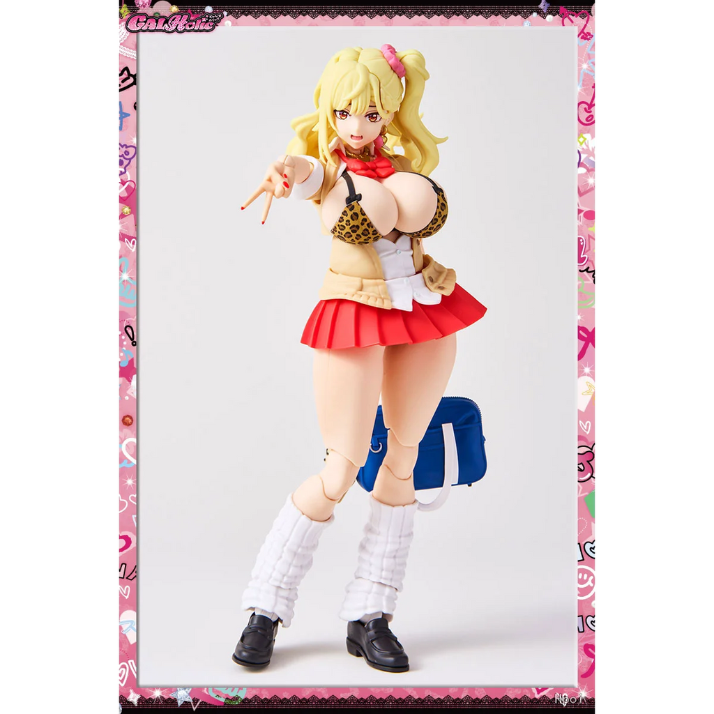 In Stock Genuine AMAKUNI GALHolic 1/10 Seven Star Robot Assembly Beautiful Girl Action Figure Model Toys Ornament
