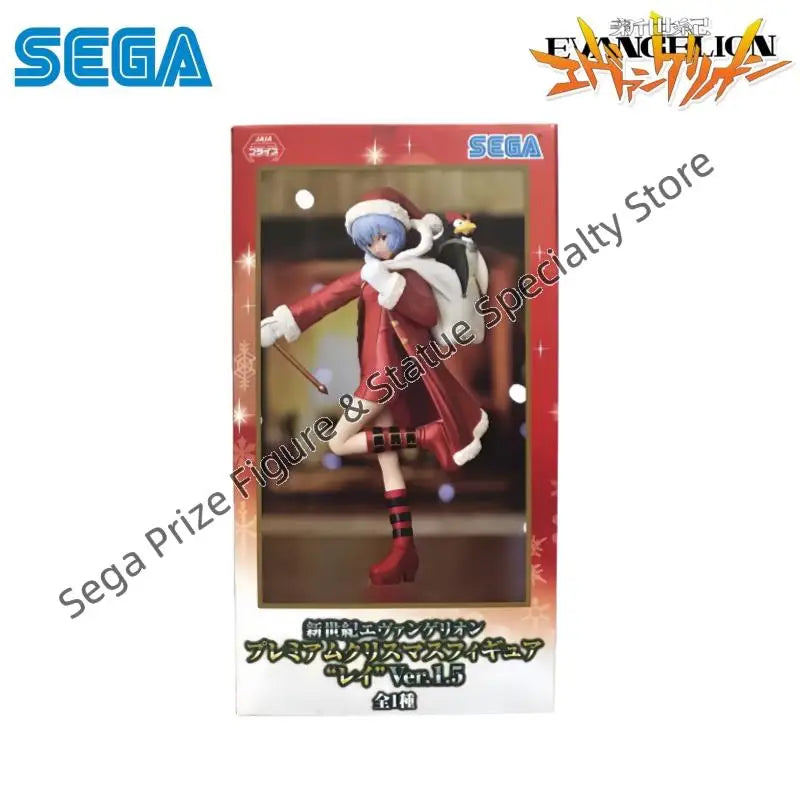 Sega In Stock Original Box Garage Kit Model Neon Genesis Evangelion Ayanami Rei Anime Characters Collectible Original Statue