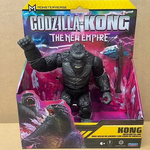 Godzila X Kong Action Figure The New Empire Anime Figure Godzilla King Ghidorah Tiamat Mothra Figure Collection Model Custom Toy
