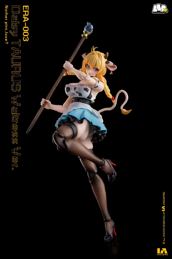 LADoTOYS ERA-003 Daisy Taurus Action Figure Model Toy Waitress Ver. Beer Sexy Girl with Magnetic Attraction Figure Collect Gifts