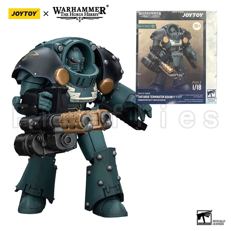 1/18 JOYTOY Action Figure The Horus Heresy Sons of Horus Tartaros Terminator Squad Anime Model Collection Toy