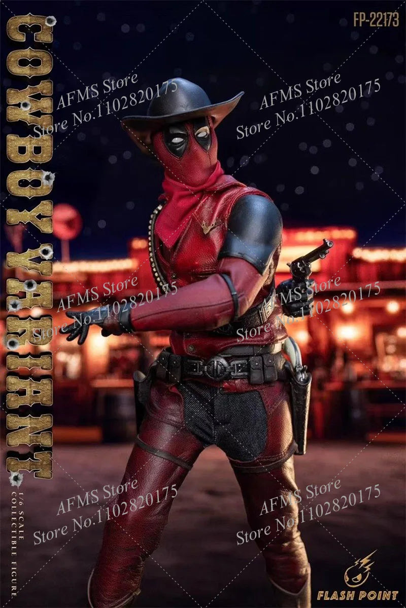 FP-22173 1/6 Scale Collectible Figure Cowboy Variant Deadpool‌ Full Set 12Inch Action Figure Men Soldier Model Toys Doll