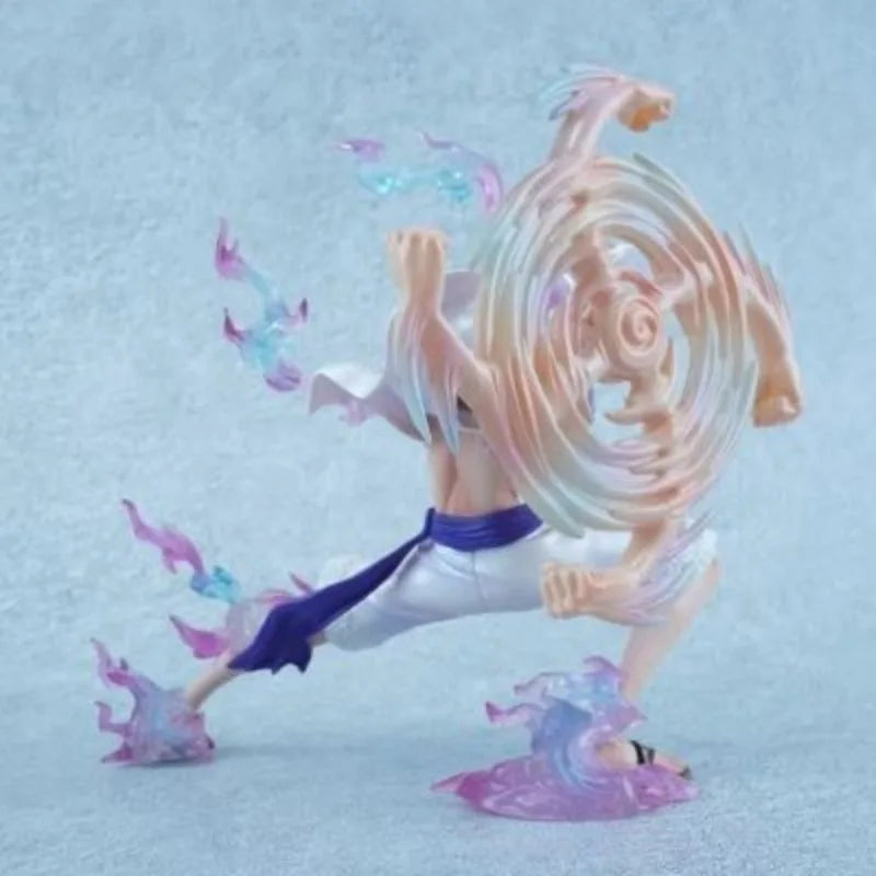 Bandai Banpresto High Quality Model Figure Ornaments Swing Hands and Fists Nika  Luffy Model Doll Anime Action Trendy Play Gift