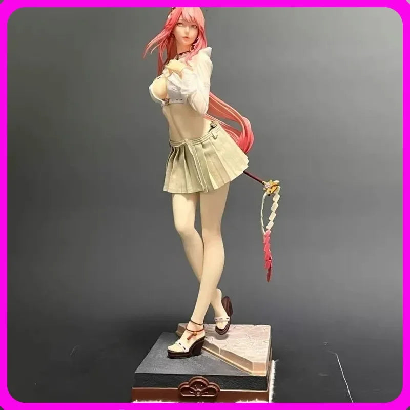 Genshin Impact Yae Miko 53cm Pvc Standing Position Game Girl Figure Model Gk Statue Collection Desktop Decoration Ornament Toys