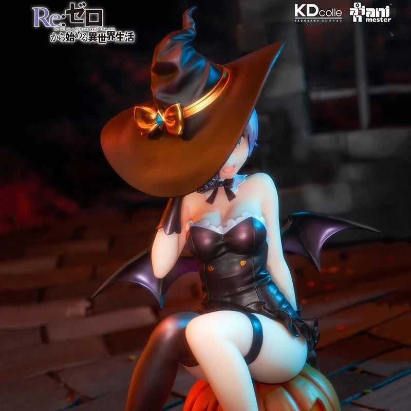 Original AniMester Re: 0 Rem &amp; Ram Phantom Night Enchantress ver Anime Figur PVC Sammlermodell Satuette Spielzeug Ornament Geschenk