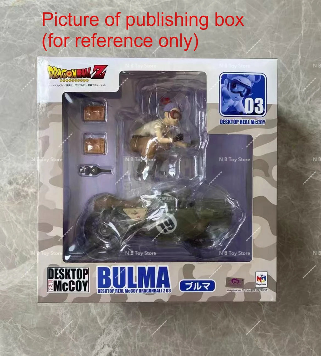 [Pre-sale] Megahouse Dragon Ball Desktop Bulma Motorcycle Figure DESKTOP Reprint