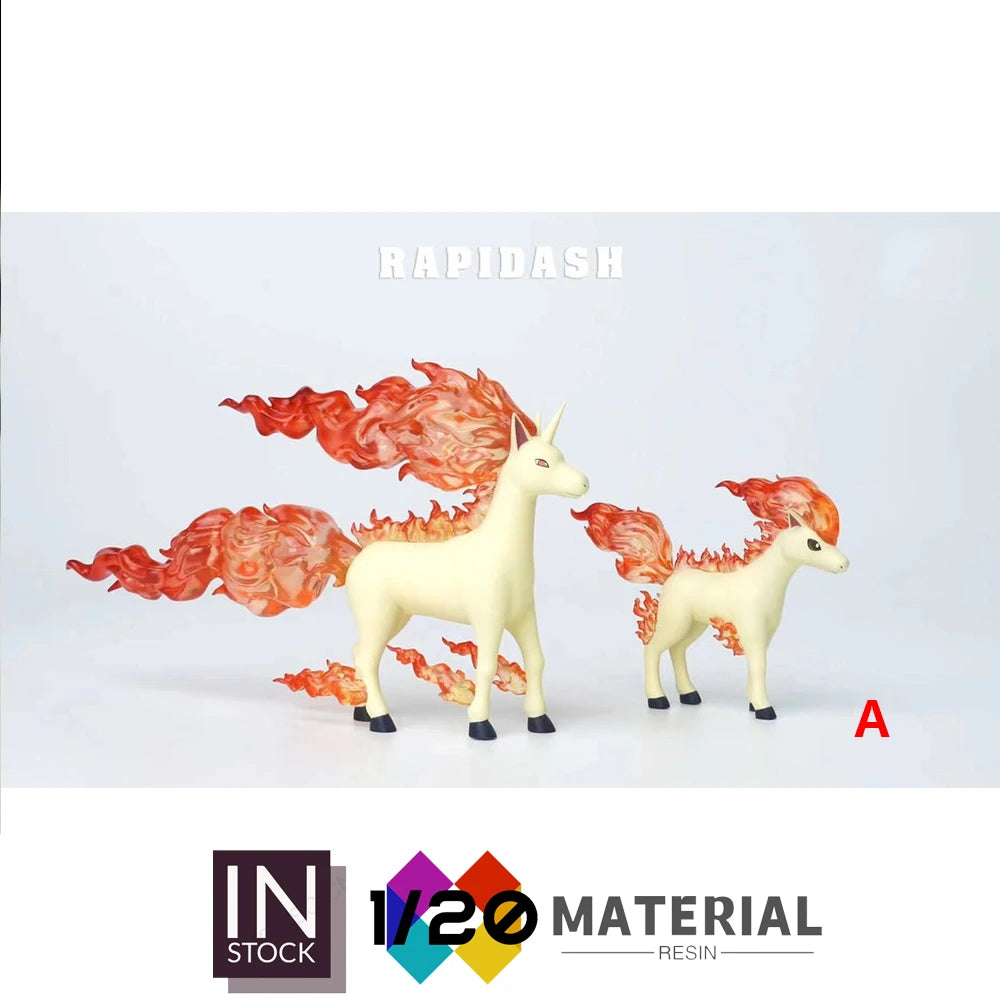 [In Stock]1/20 Resin Scale World [VS] - Ponyta & Rapidash [Split RE-MENT]