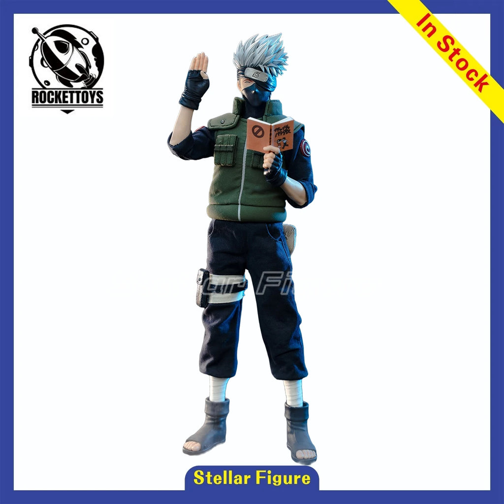 【SF】In Stock RocketToys NARUTO Shippuden Hatake Kakashi 1/6 Scale Collection Model Figures Anime
