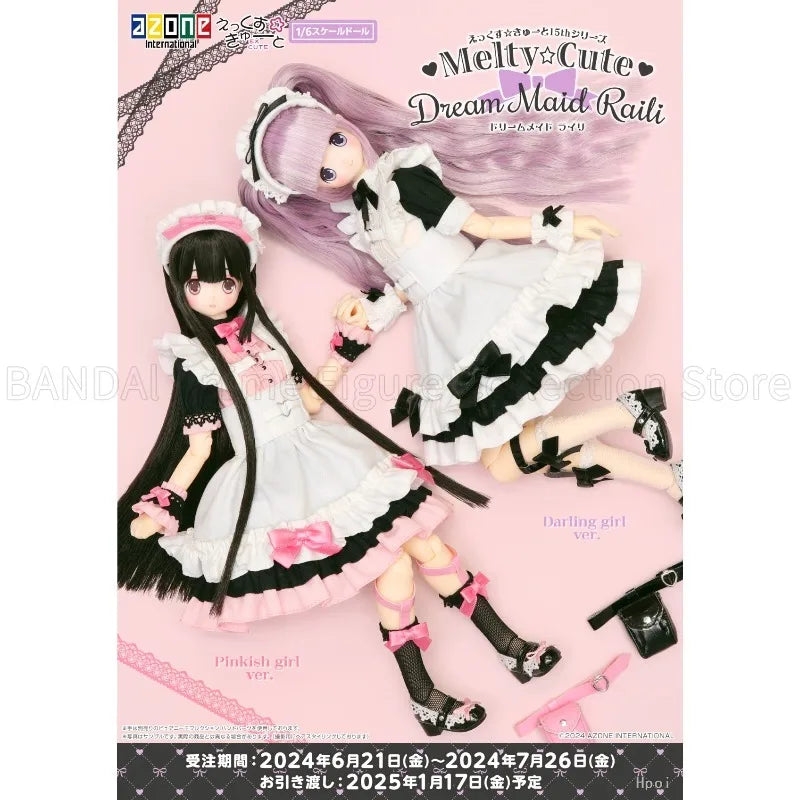 In Stock Original Azone POD018-DRD MeltyCute Dream Maid Raili Darling Girl / Pinkish Girl Ver 1/6 Action Humanoid Toys