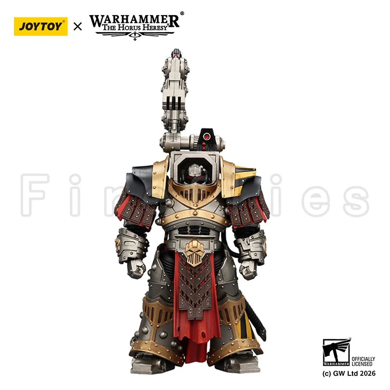 [Pre-Order]JOYTOY 1/18 Action Figure The Horus Heresy Iron Warriors Warsmithwith Graviton Crusher Hammer Anime Model Toy