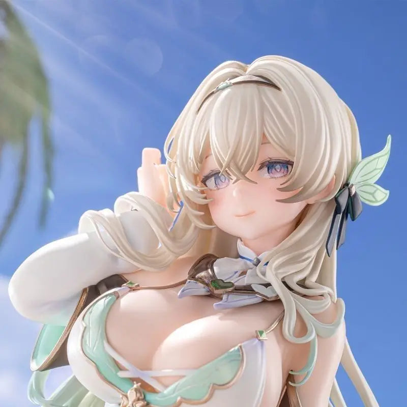 25cm Honkai Star Rail Game Firefly Anime Figure Swimsuit Firefly Figurine Model Doll Collection Room Decora Desk Toys Gift