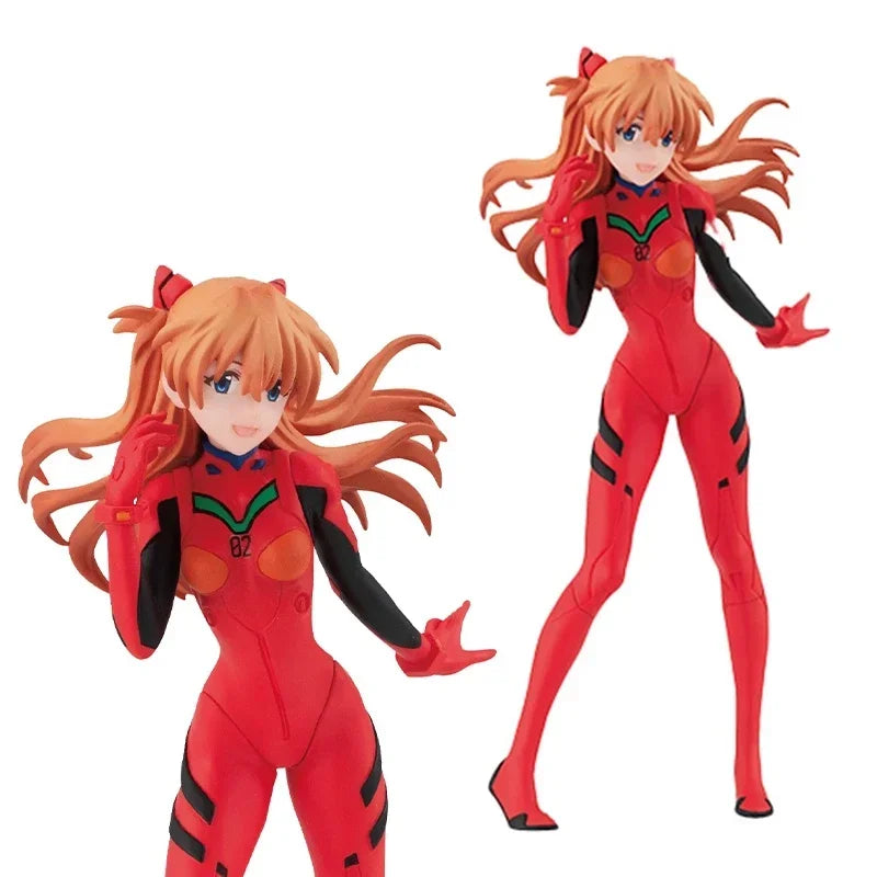 Anime EVA Asuka Langley Soryu Ayanami Rei Figure Toy Model Collection Gift Desktop Decoration PVC Material Doll Ornaments