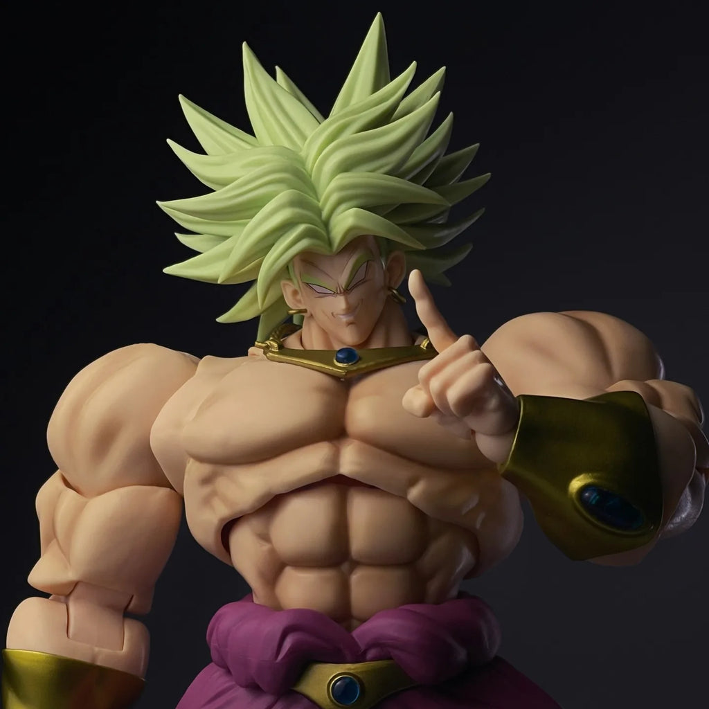 ZT Studio Figure Dragon Ball SSJ3 Broly Figurine SHF Large Special Effects Accessories Kit Action Figure Collectible Model Toy