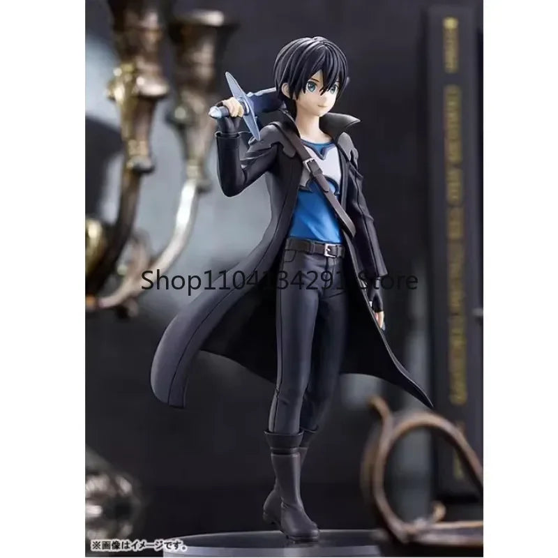 GSC POP UP PARADE Original Sword Art Online Anime Figure Kirito Action Figure Toys for Boys Girls Kids Children Birthday Gifts