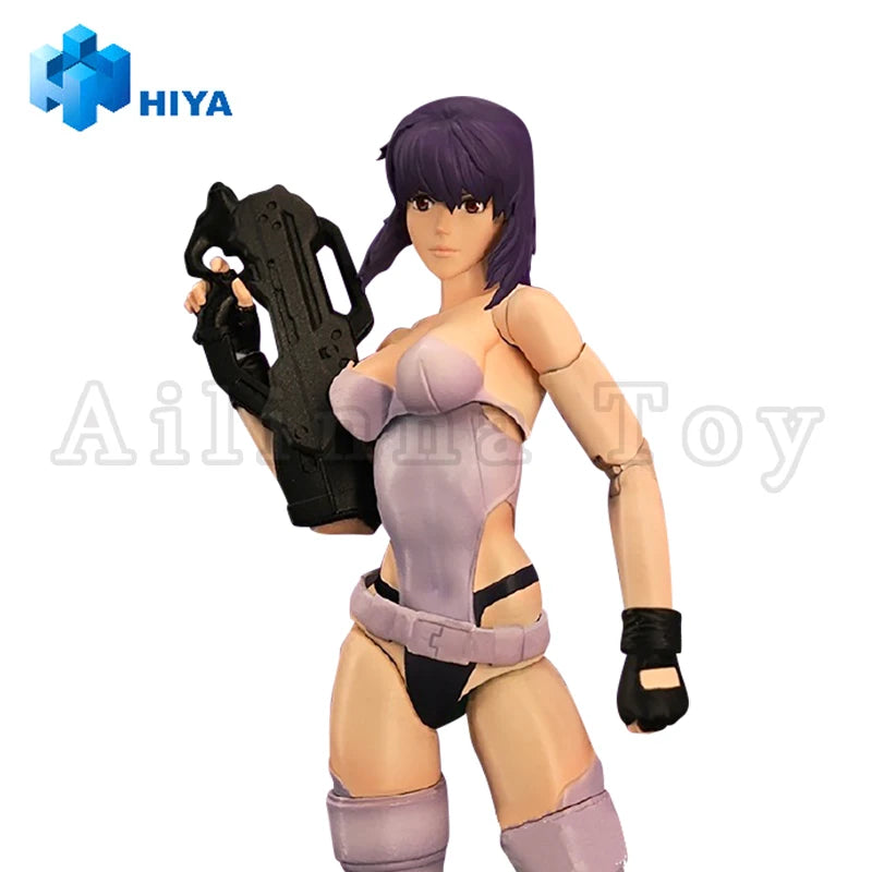 HIYA 1/12 16cm Action Figure Exquisite Super Series GHOST IN THE SHELL Stand Alone Complex Kusanagi Motoko