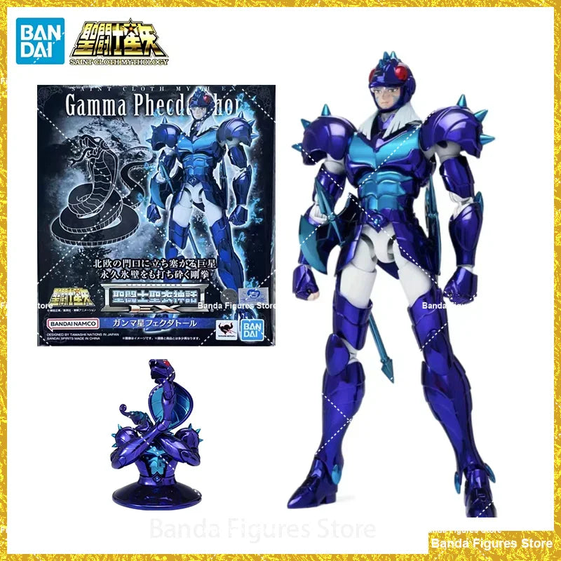 Original BANDAI Saint Cloth Myth EX GAMMA PHECDA THOR PVC 25cm In Stock Anime Action Collection Figures Model Toys
