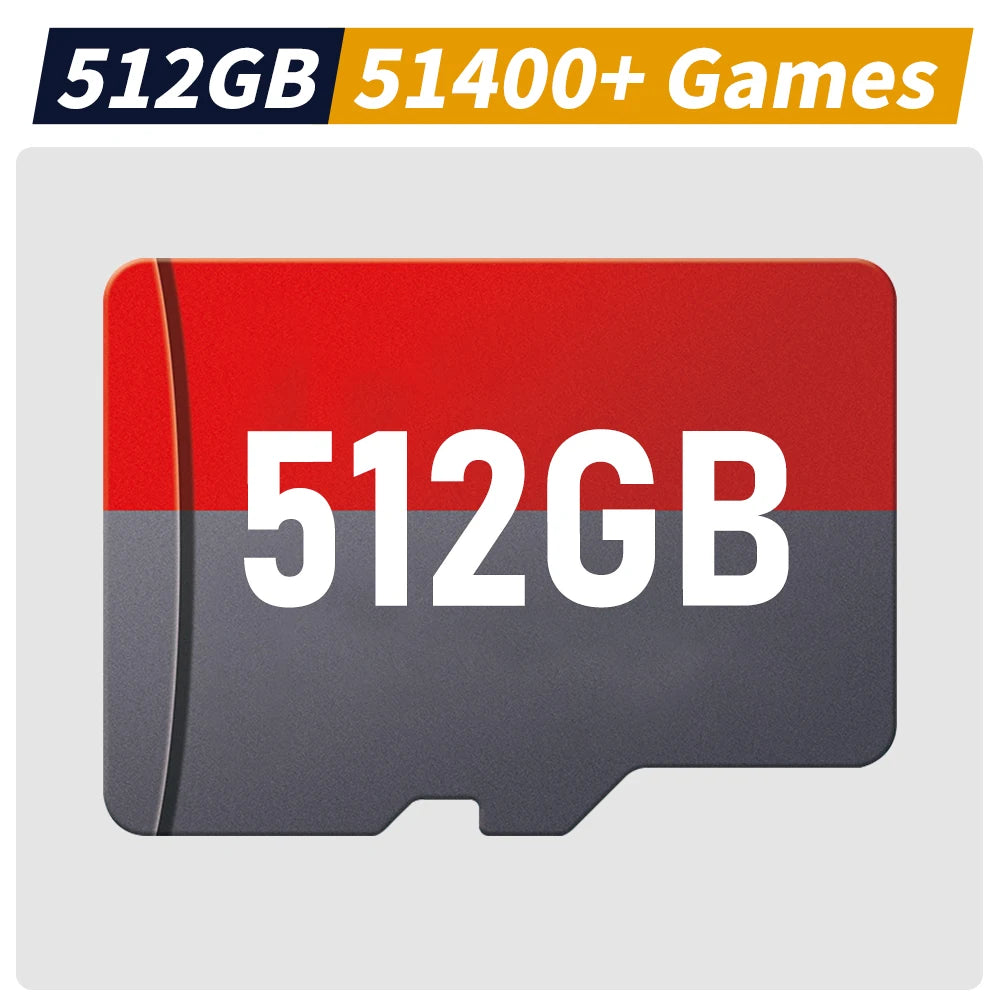 1TB Game TF Card for Steam Deck/Wins Handheld Latest Batocera 39 OS Retro Game Console with 61200 Games for PS3/PS2/PS1/PSP/MAME