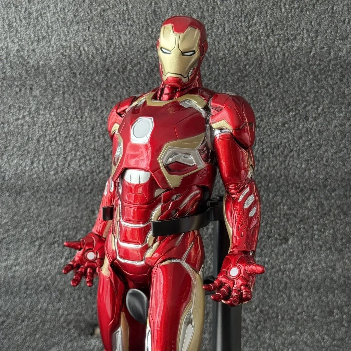 30cm Anime Iron Man Action Figure PVC Model statue Toys Doll Desk Decor Collectible Gifts boxed
