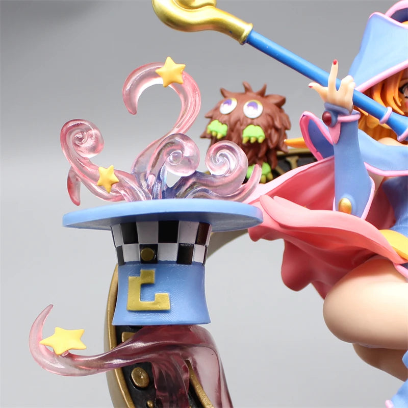 37.5cm Yu-Gi-Oh! Duel Monsters Dark Magician Girl Anime Figure - Action Figure Model Statue For Boys Desktop Decoration Toy Gift