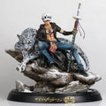 Голям размер Аниме One Piece Trafalgar Law Battle Ver. GK PVC екшън фигурка статуя колекционерски модел детски играчки кукла 30 см