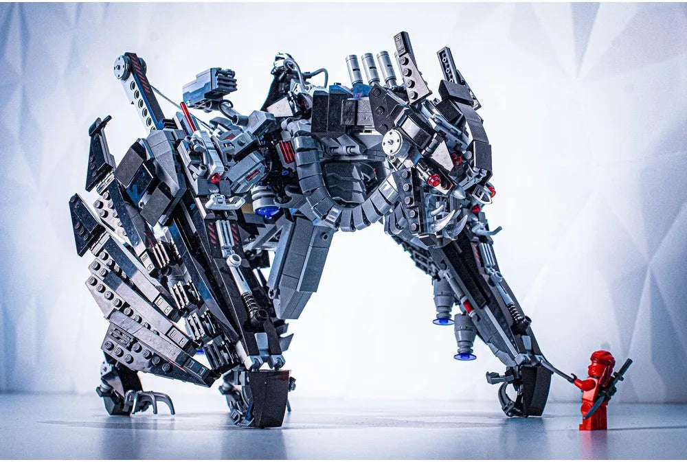 1971 Parts MOC Building Block Model Sci Fi Mecha Toy For Boys Adults Children Christmas Gift Creative Construction Set